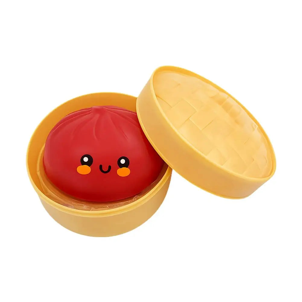 Oversized Rainbow Dumpling Squishies Soft Slow Rebound Sensory Squeeze Toy Relief Anxiety Fidget Stress Ball for ADHD Autism