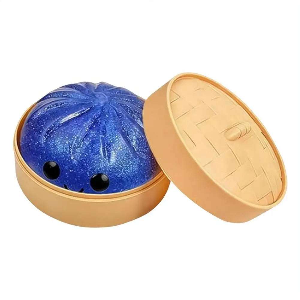 Oversized Rainbow Dumpling Squishies Soft Slow Rebound Sensory Squeeze Toy Relief Anxiety Fidget Stress Ball for ADHD Autism
