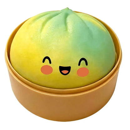 Oversized Rainbow Dumpling Squishies Soft Slow Rebound Sensory Squeeze Toy Relief Anxiety Fidget Stress Ball for ADHD Autism