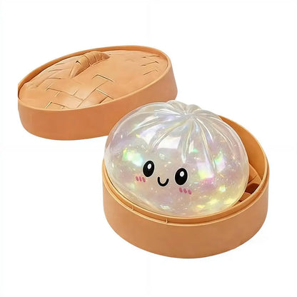Oversized Rainbow Dumpling Squishies Soft Slow Rebound Sensory Squeeze Toy Relief Anxiety Fidget Stress Ball for ADHD Autism
