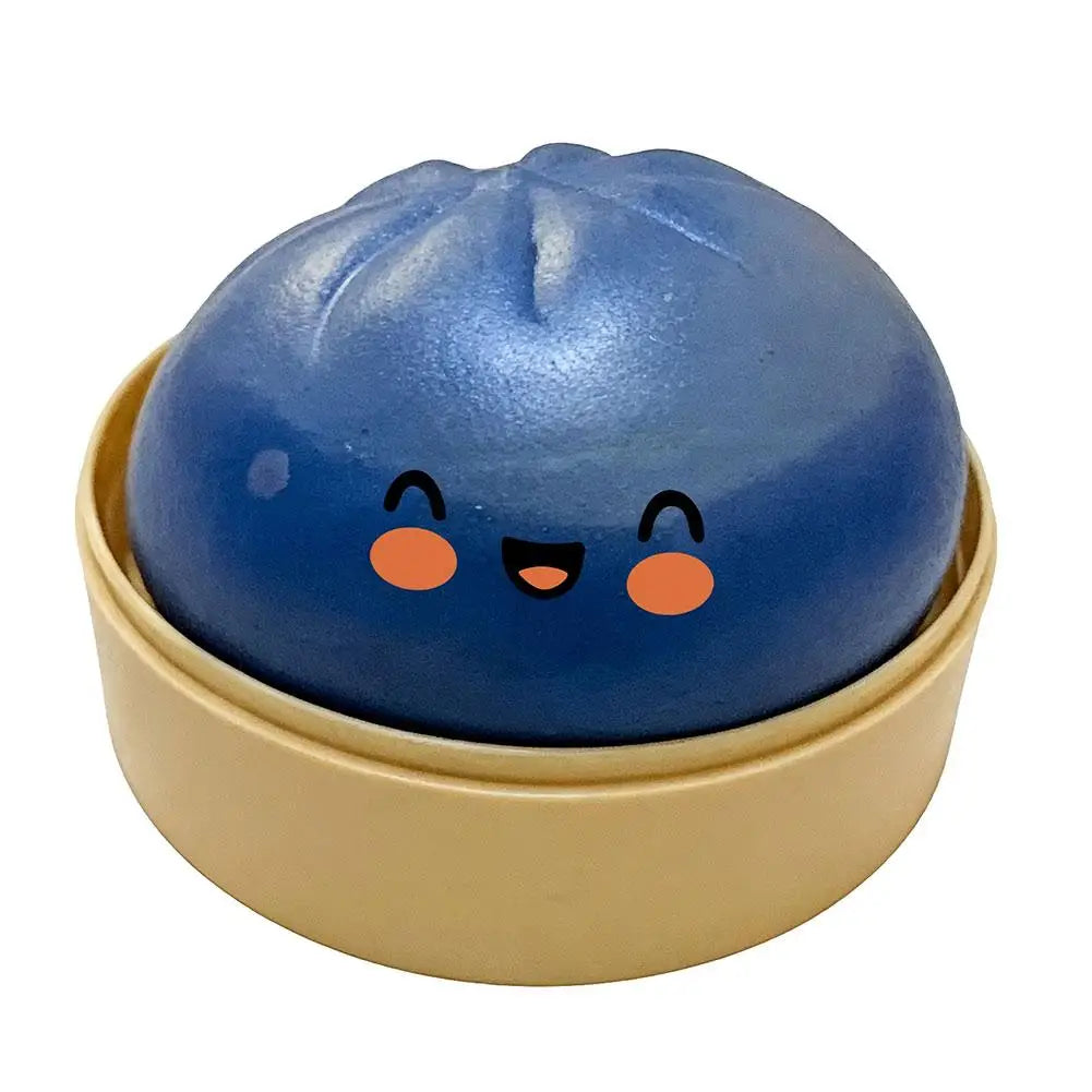 Oversized Rainbow Dumpling Squishies Soft Slow Rebound Sensory Squeeze Toy Relief Anxiety Fidget Stress Ball for ADHD Autism
