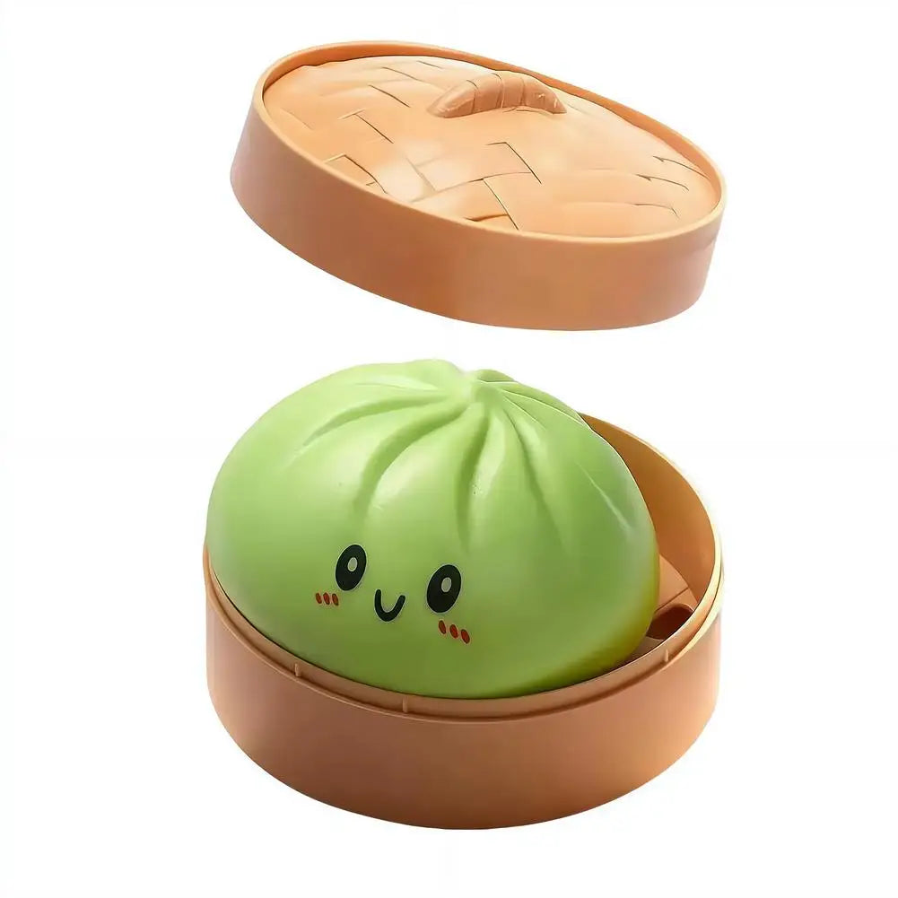 Oversized Rainbow Dumpling Squishies Soft Slow Rebound Sensory Squeeze Toy Relief Anxiety Fidget Stress Ball for ADHD Autism