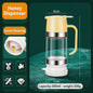 Glass Honey Dispenser. Features a Drip-Proof, Leak-Proof Sealed Design and a Convenient Handle. Simple to Operate; Ideal for Dispensing Maple Syrup, Effectively Locking in Freshness; Easy to Clean.