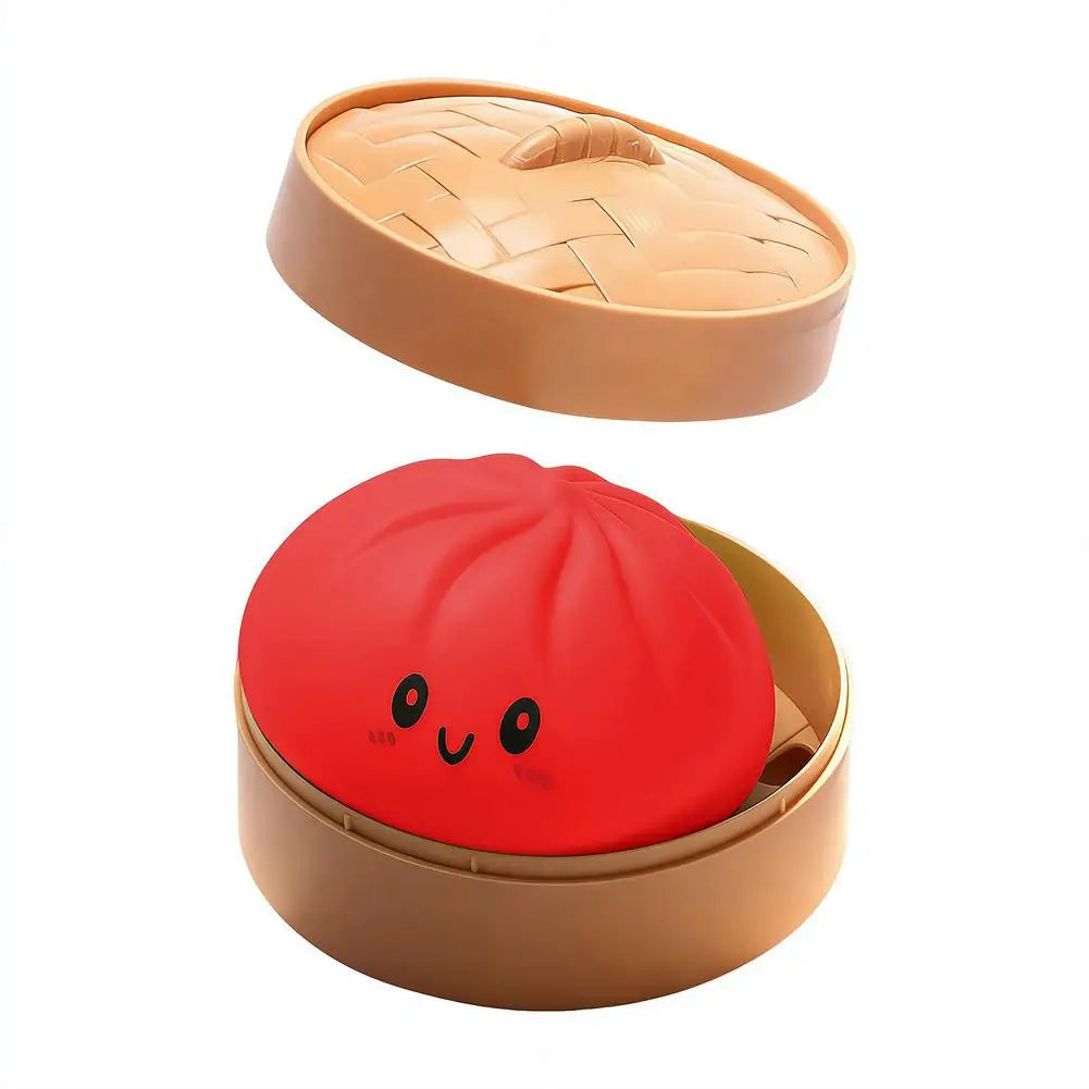 Oversized Rainbow Dumpling Squishies Soft Slow Rebound Sensory Squeeze Toy Relief Anxiety Fidget Stress Ball for ADHD Autism